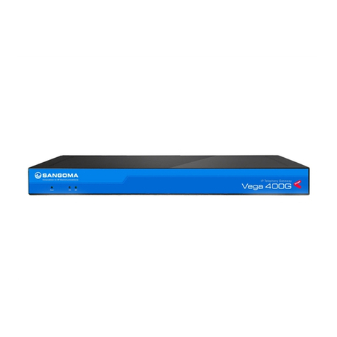 Sangoma VEGA400G Operating and maintenance instructions