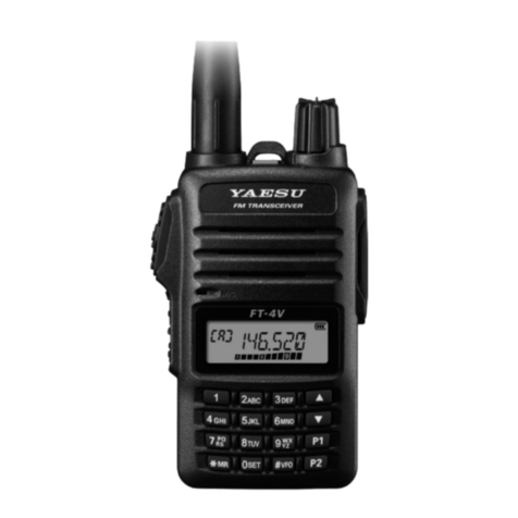 Yaesu FT-4VR User manual