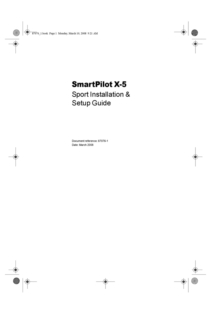 Raymarine SmartPilot X-5 Sport User manual