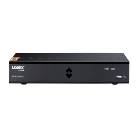 Lorex LHA2000 Series Operator's manual