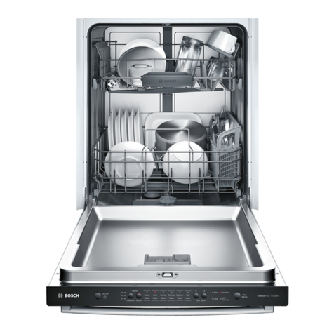 Bosch SHX3AR Series User manual
