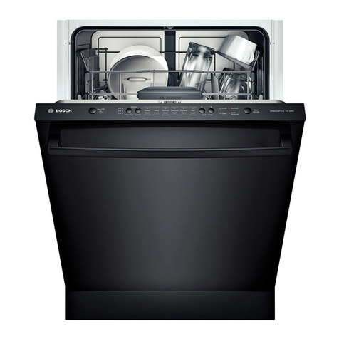 Bosch SHX3AR7 UC Series User manual