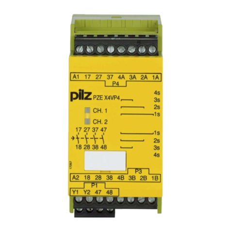 Pilz PZE X4VP4 User manual
