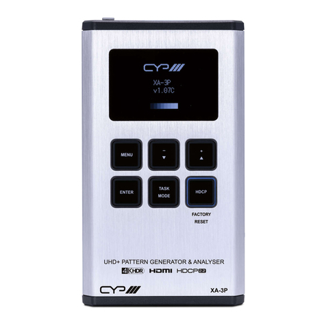 CYP XA-3P User manual