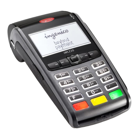 Ingenico IWL220 GPRS User manual