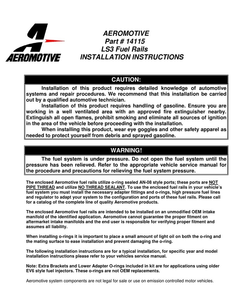 Aero-motive 14115 User manual