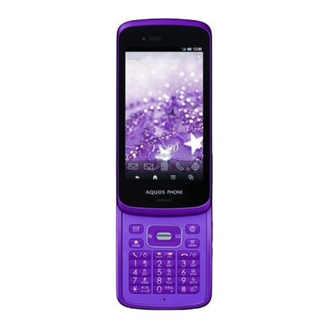 Sharp Aquos phone SL Service manual