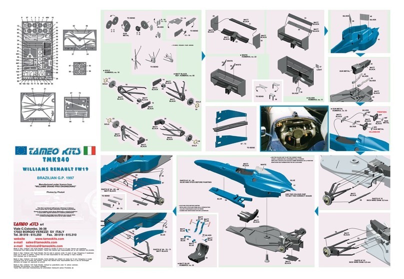Tameo Kits TMK240 Assembly instructions