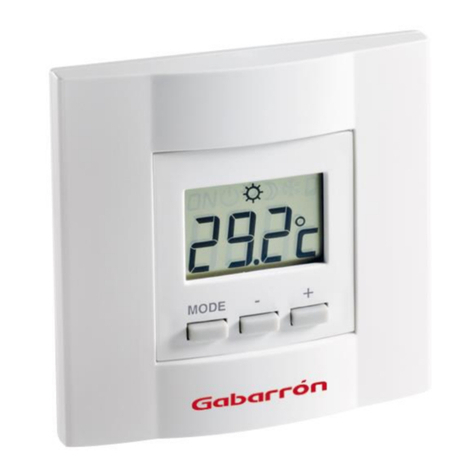 Gabarron TA4D Installation instructions and user guide