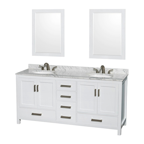 Wyndham Collection WC-1414-72 User manual Wyndham Collection WC-1414-72 User manual