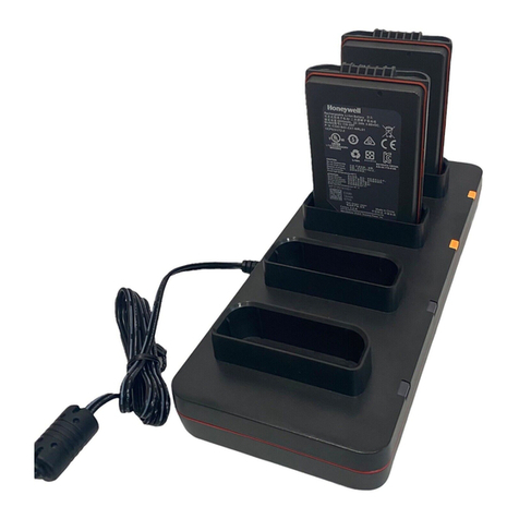 Honeywell CX80 Quad Battery Charger quick start guide