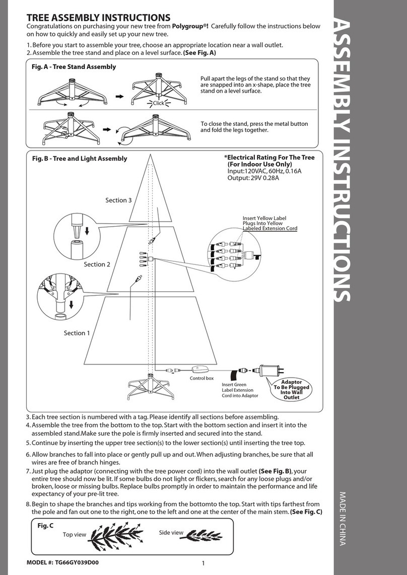 Polygroup TG66GY039D00 User manual