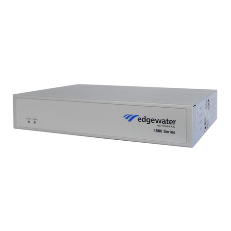 Edgewater Networks EdgeMarc 4800 Manual