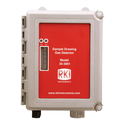RKI Instruments 35-3001-06H-DIL Operator's manual