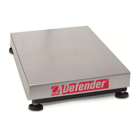 OHAUS Defender D30BR Service manual