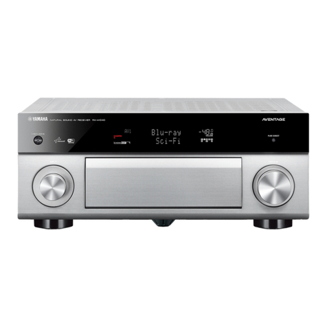Yamaha AVENTAGE RX-A1040 Easy setup guide