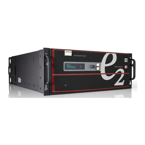 Barco Event Master E2 User manual