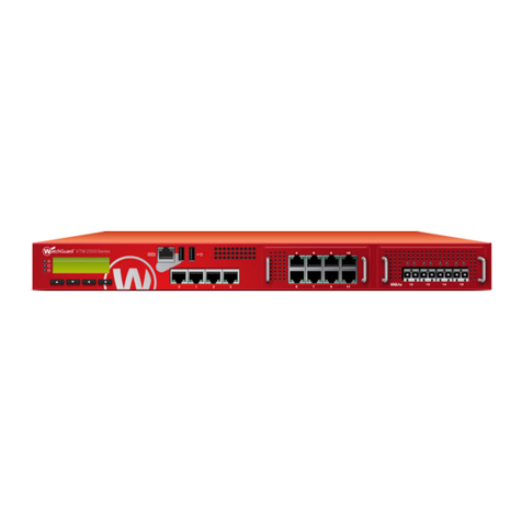 Watchguard XTM 2520 User manual