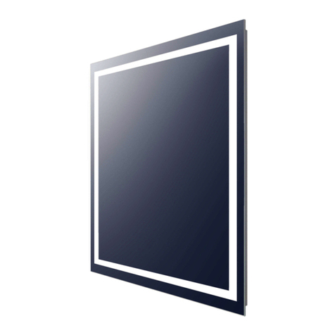 Electric Mirror INTEGRITY Installation instructions manual