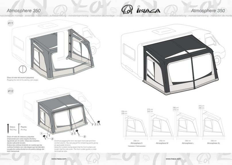 Inaca Atmosphere 350 Assembly instructions