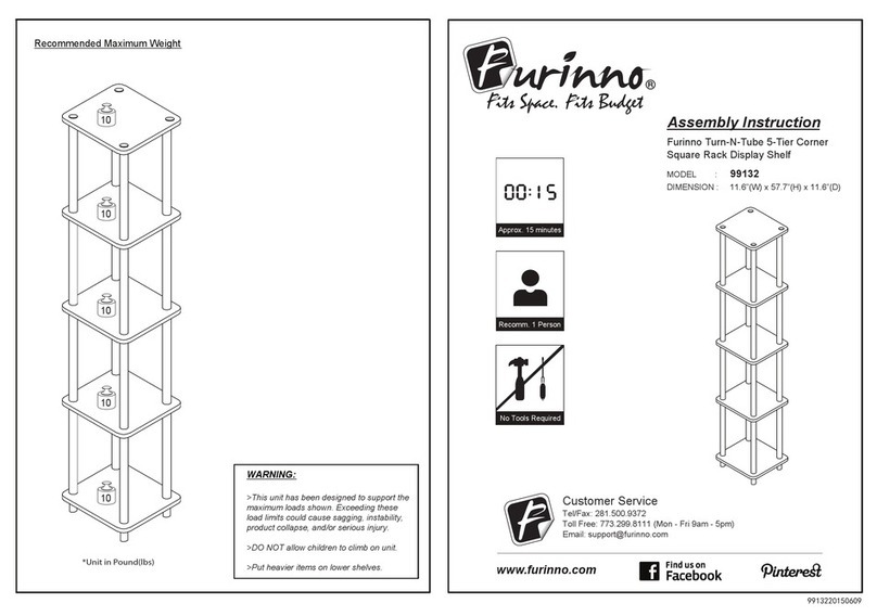 Furinno 99132 Assembly instruction