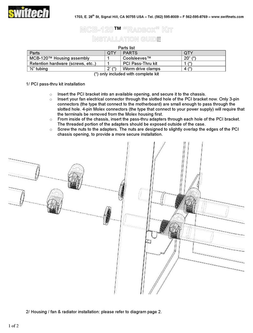 swiftech MCB-120 installation guide