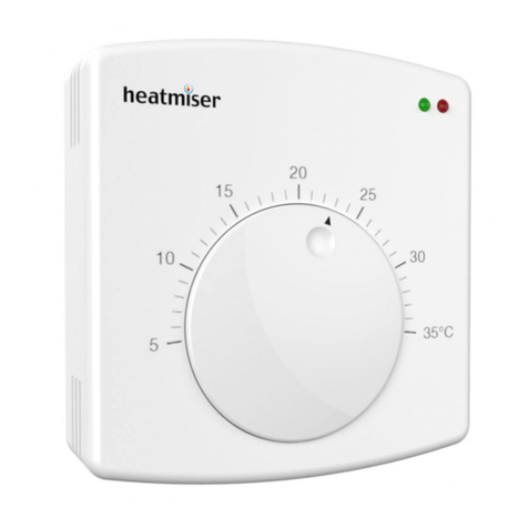 Heatmiser DS1-E instruction manual