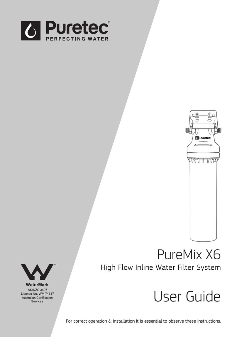 Puretec Puremix X6 User manual