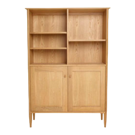 Ercol CHESHAM HIGHBOARD Assembly instructions Ercol CHESHAM HIGHBOARD Assembly instructions