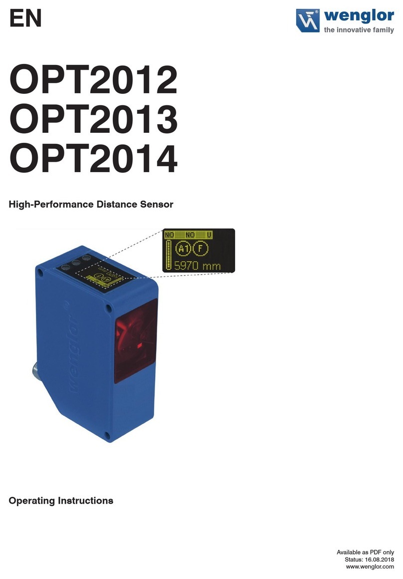 Wenglor OPT2012 User manual