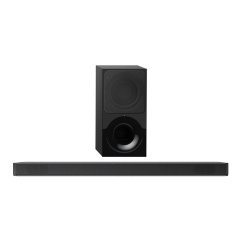Sony HT-XF9000 Startup guide