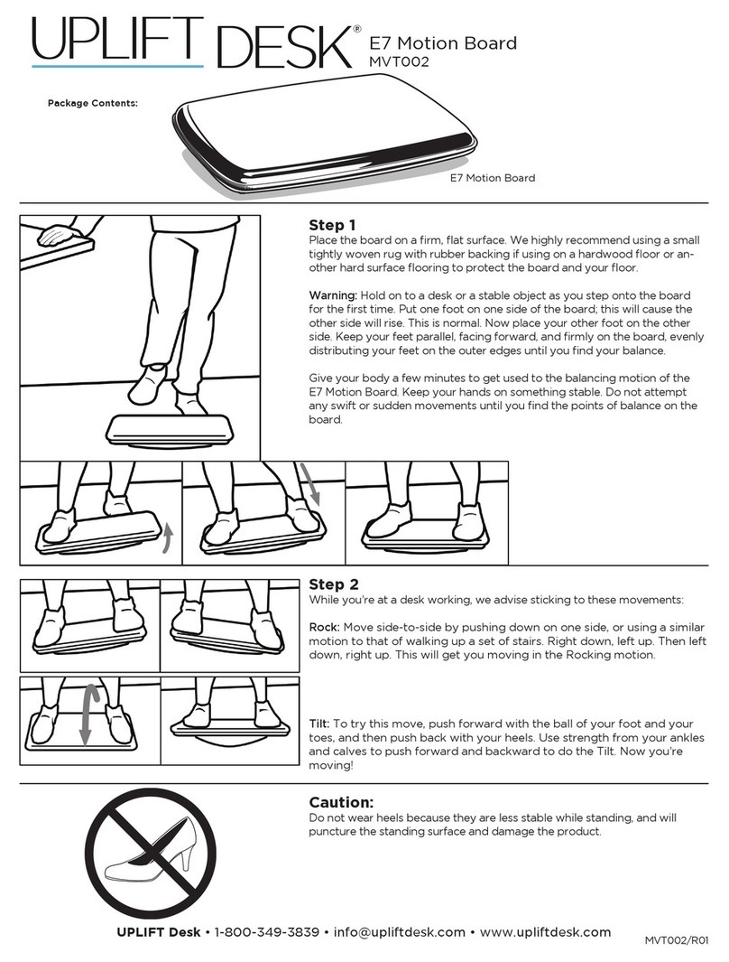 Uplift Desk MVT002 instructions
