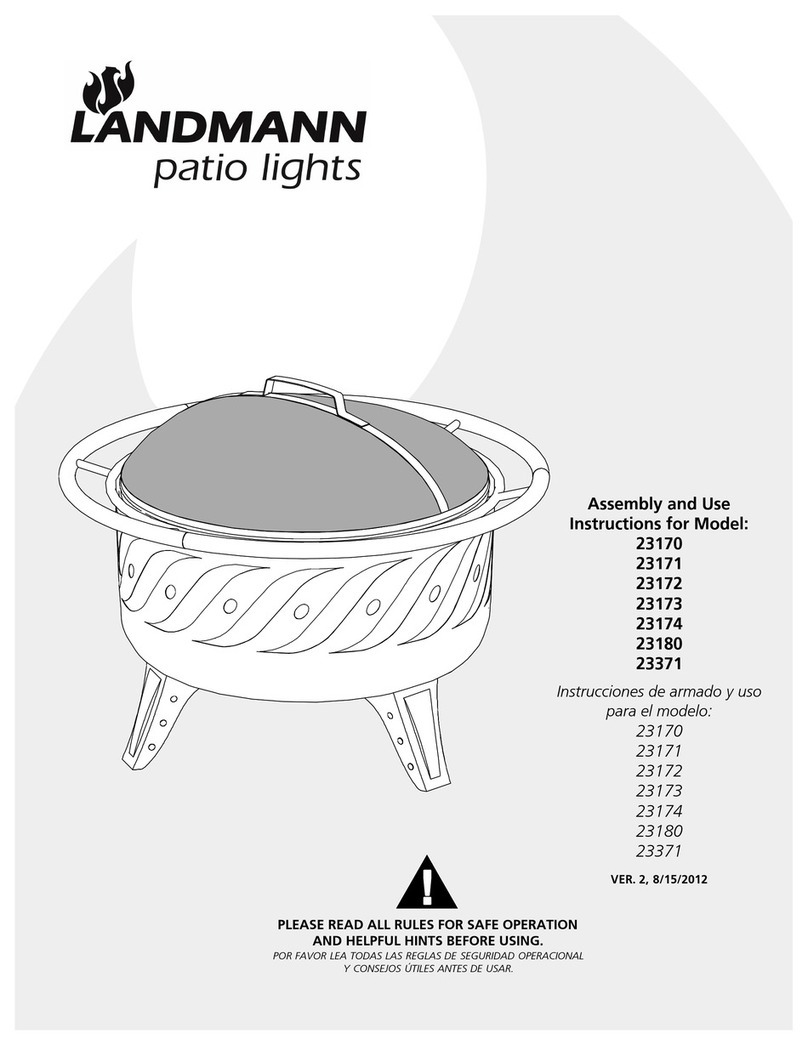 Landmann Patio Lights 23170 Quick setup guide Landmann Patio Lights 23170 Quick setup guide