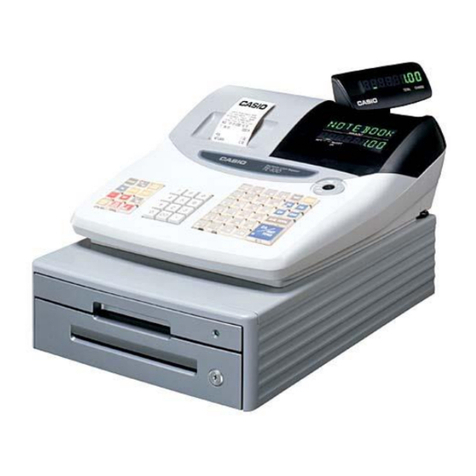 Casio TE-100 User manual