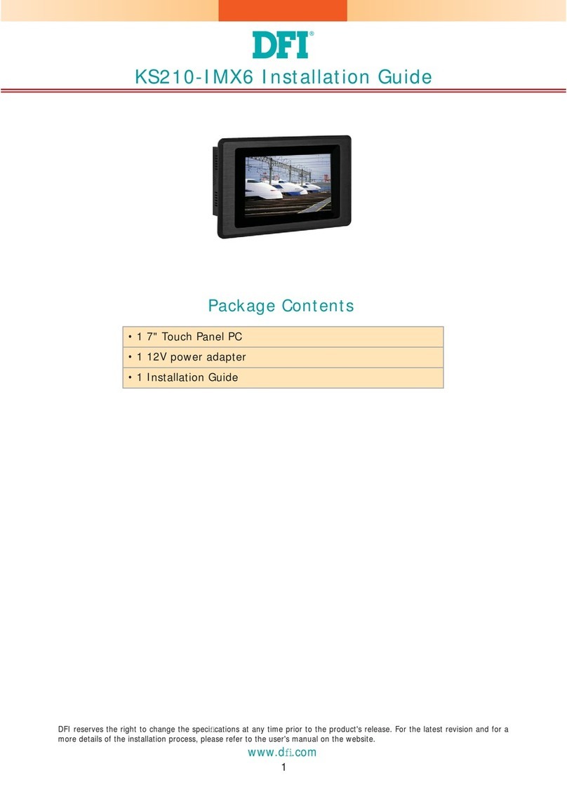 DFI KS210-IMX6 installation guide