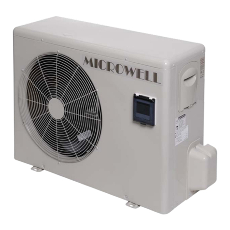 MICROWELL HP 1000 SPLIT OMEGA Installation and user manual