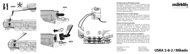 marklin USRA 2-8-2/Mikado User manual marklin USRA 2-8-2/Mikado User manual