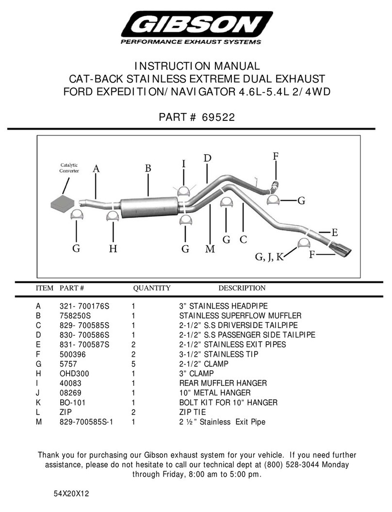Gibson 69522 instruction manual Gibson 69522 instruction manual