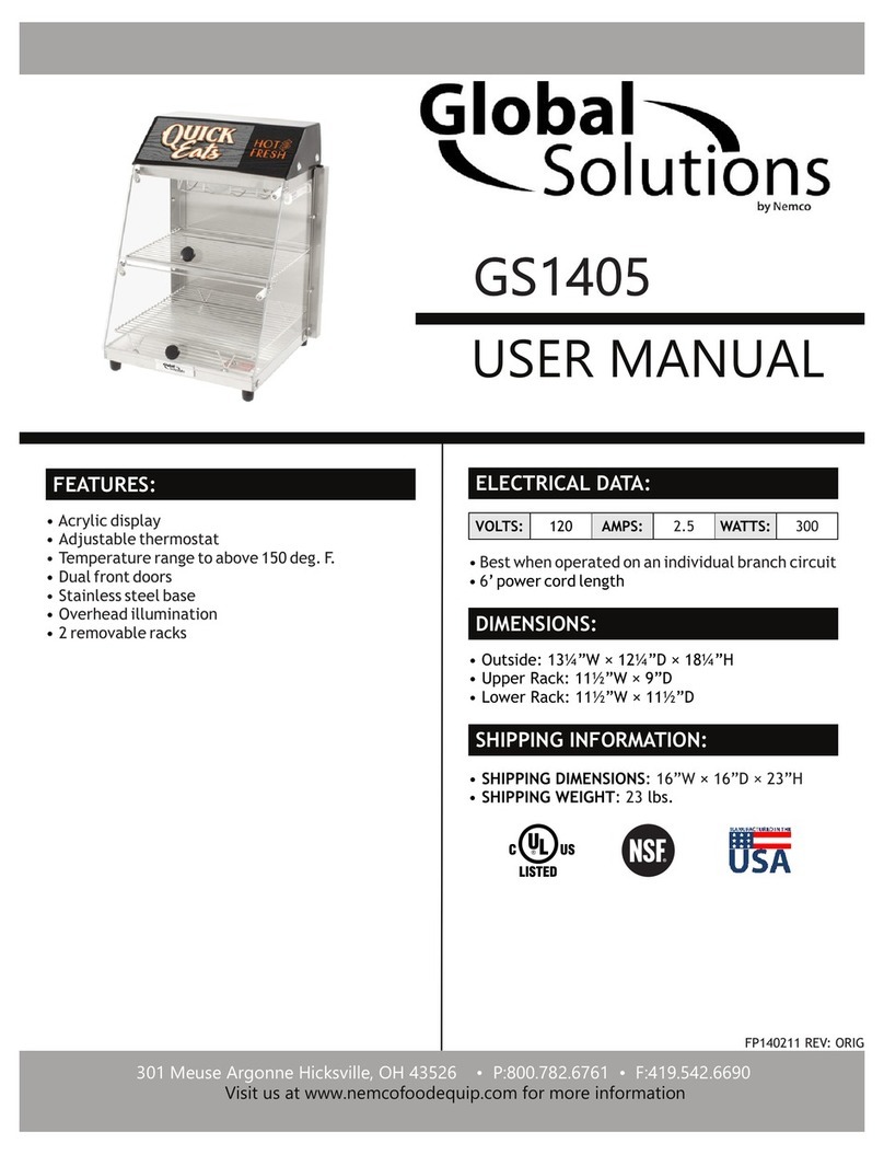 Global Solutions GS1405 user manual