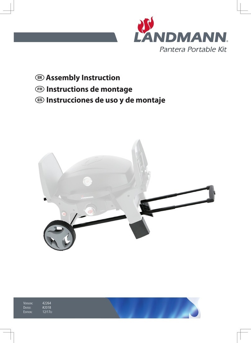 Landmann Pantera Portable Kit 42264 Assembly instruction