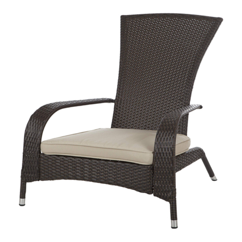 Patio Sense Brown Coconino Wicker Chair 61469 manual Patio Sense Brown Coconino Wicker Chair 61469 manual