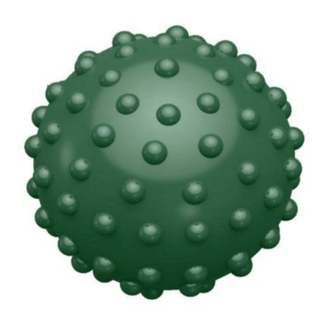 Gaiam Wellbeing Trigger Point Massage Ball Instructions for use