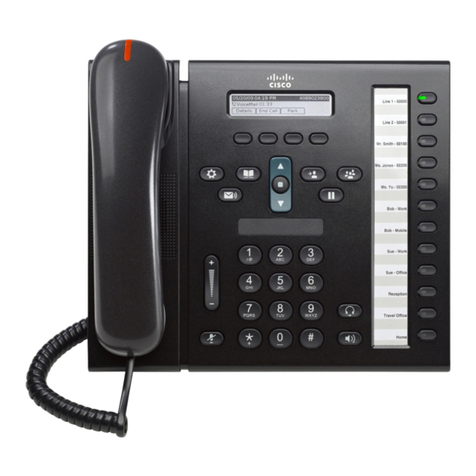 Cisco 6961 - Unified IP Phone Standard VoIP Reference guide