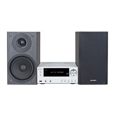 Sharp XL-HF301PH User manual