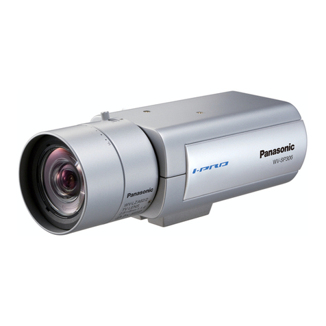 Panasonic i-Pro WV-SP302 User manual