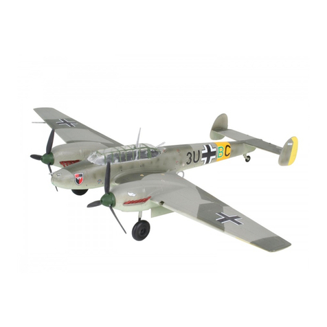 REVELL Messerschmitt Bf 110 E-1 Assembly manual