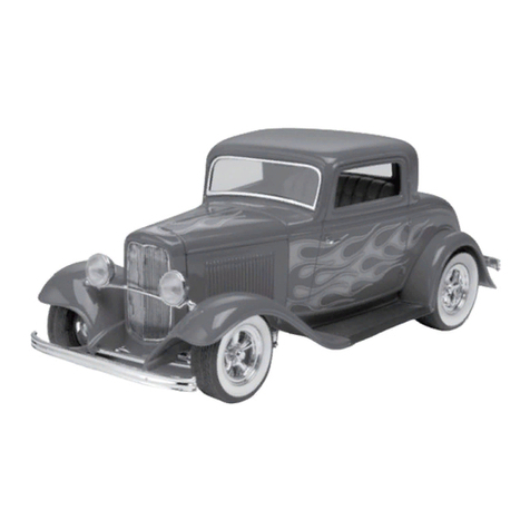 REVELL Monogram '32 Ford 3-Window Coupe User manual