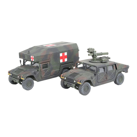 REVELL HMMWV M966 TOW Missile Carrier Assembly manual REVELL HMMWV M966 TOW Missile Carrier Assembly manual