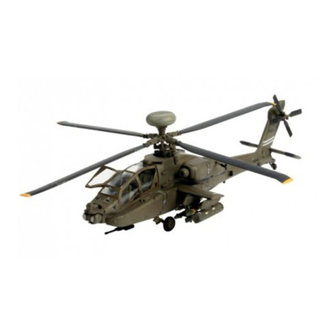 REVELL AH-64D Longbow Apache Assembly manual