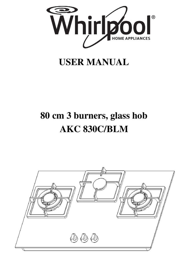 Whirlpool AKC 830C/BLM User manual